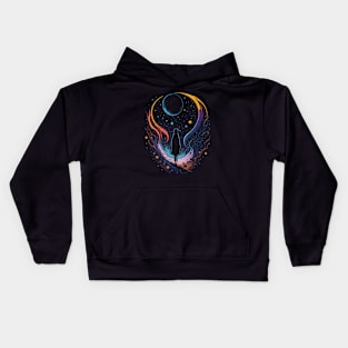 The space void Kids Hoodie